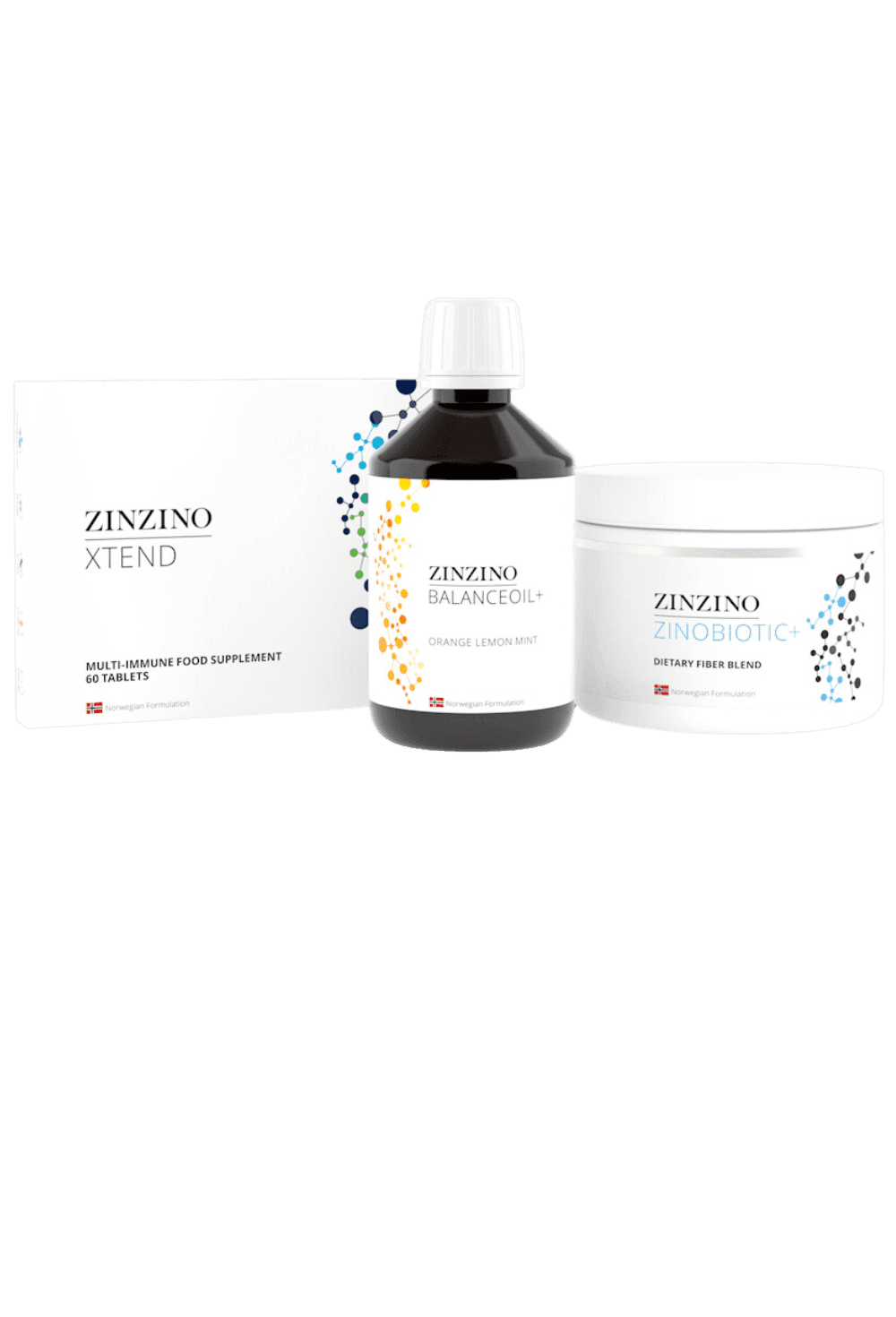 Kit Protocolo de Salud BalanceOil+ Xtend ZinoBiotic